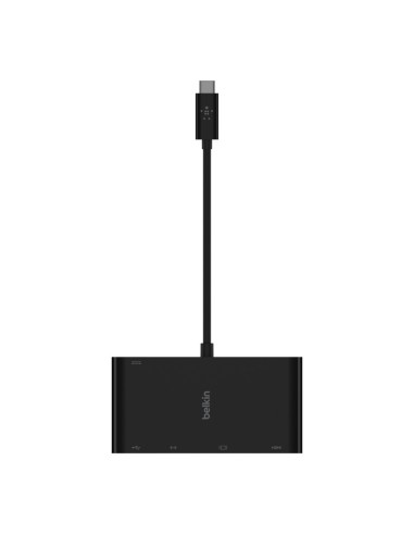 Belkin AVC004BTBK base para portátil y replicador de puertos USB 3.2 Gen 1 (3.1 Gen 1) Type-C Negro