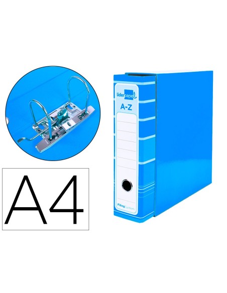 Liderpapel AZ91 carpeta Azul A4