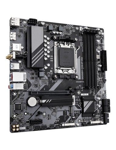 GIGABYTE B650M D3HP AX Placa base - AMD Ryzen serie 9000, VRM de 5+2+2 fases, hasta 8000 MHz DDR5 (OC), 2xPCIe 4.0 M.2, WIFI