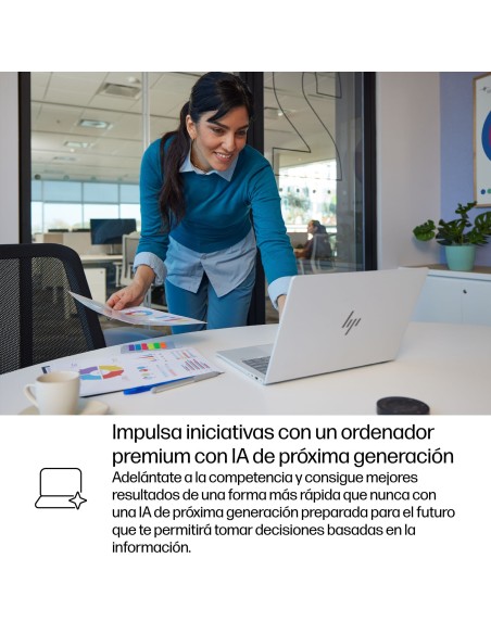 HP EliteBook X G1i Next Gen AI PC Wolf Pro Security Edition Copilot+ PC Intel Core Ultra 7 258V Portátil 35,6 cm (14") WUXGA 32