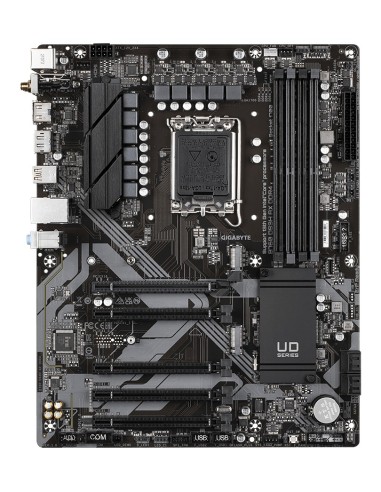 GIGABYTE B760 DS3H AX DDR4 Placa Base - Compatible con procesadores Intel Core de 14ª generación, VRM digital de 8+2+1 fases,