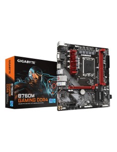 GIGABYTE B760M GAMING DDR4 Placa base - Soporta CPUs Intel Core de 14ª generación, VRM digital de 6+2+1 fases, hasta 5333MHz
