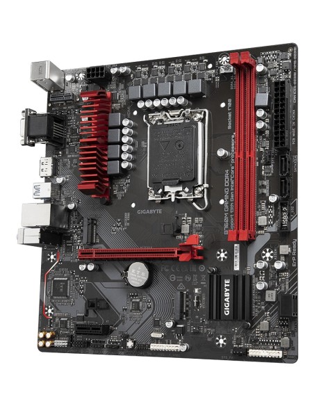 GIGABYTE B760M GAMING DDR4 Placa base - Soporta CPUs Intel Core de 14ª generación, VRM digital de 6+2+1 fases, hasta 5333MHz