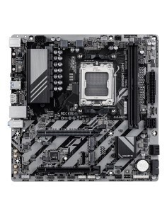 GIGABYTE B840M D2H Placa base - Procesadores AMD Ryzen 9000, VRM de 5+2+2 fases, hasta 7600 MHz DDR5, 1xPCIe 4.0 + 1xPCIe 3.0 2