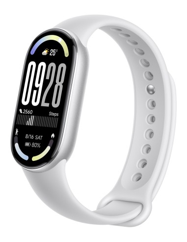 Xiaomi Smart Band 10 Silver AMOLED Pulsera de actividad 4,37 cm (1.72") Plata