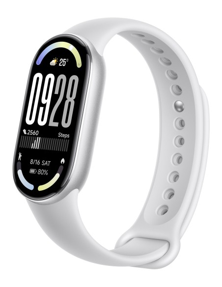 Xiaomi Smart Band 10 Silver AMOLED Pulsera de actividad 4,37 cm (1.72") Plata