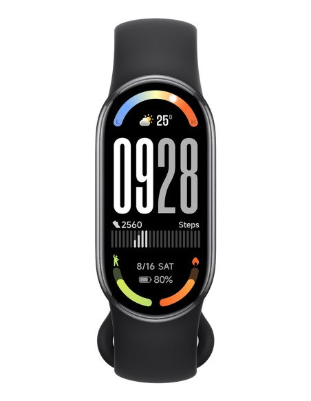 Xiaomi Smart Band 10 Black AMOLED Pulsera de actividad 4,37 cm (1.72") Negro