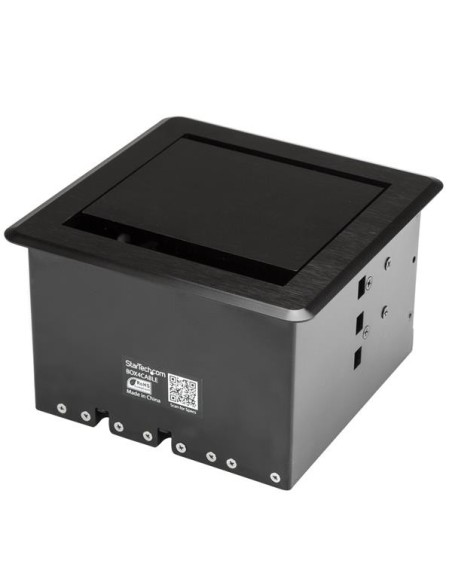 StarTech.com Caja de Gestión de Cableado para Mesas de Conferencia - de Sobremesa - Caja de Conectividad