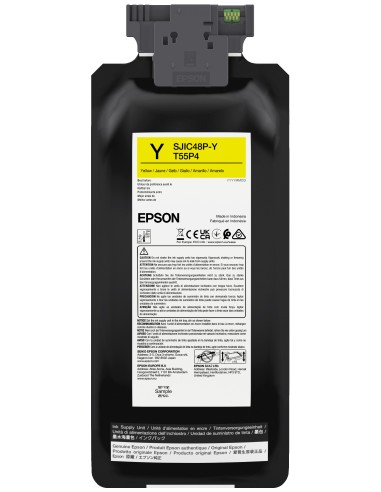 Epson SJIC48P-Y cartucho de tinta 1 pieza(s) Original Amarillo