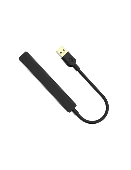 Conceptronic C4PUSB3 hub de interfaz USB 3.2 Gen 1 (3.1 Gen 1) Type-A 5000 Mbit s Negro