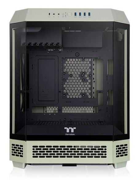 Thermaltake CA-1Z1-00MEWN-00 carcasa de ordenador Midi Tower Verde claro