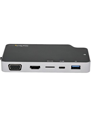 StarTech.com Adaptador Multipuertos USB C - Docking Station USB 3.1 Tipo C a Vídeo HDMI de 4K o VGA - PD Pass-through de 100W -