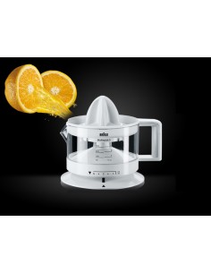 Braun TributeCollection CJ 3000 prensa de cítricos eléctricos 0,35 L 20 W Transparente, Blanco 2