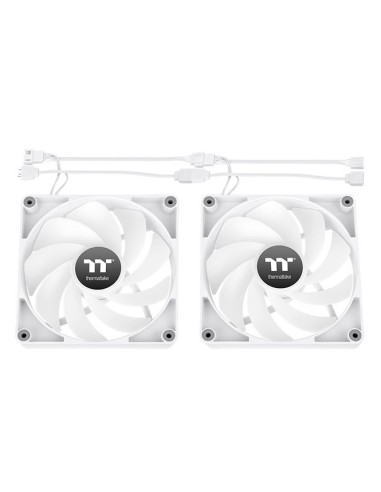 Thermaltake CT120 Reverse ARGB Carcasa del ordenador Ventilador 12 cm Blanco 2 pieza(s)