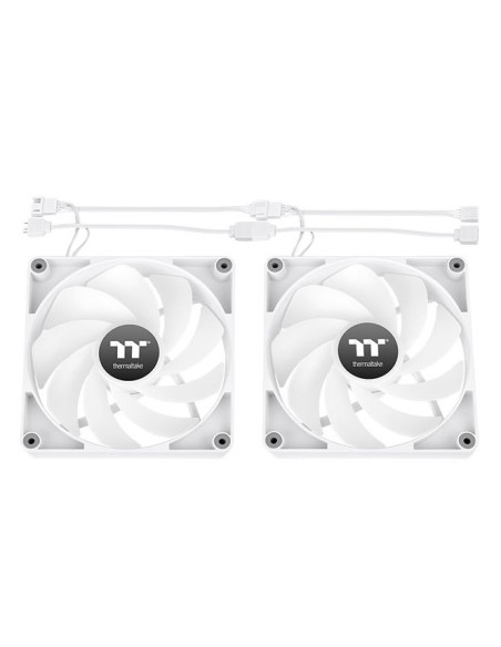 Thermaltake CT120 Reverse ARGB Carcasa del ordenador Ventilador 12 cm Blanco 2 pieza(s)
