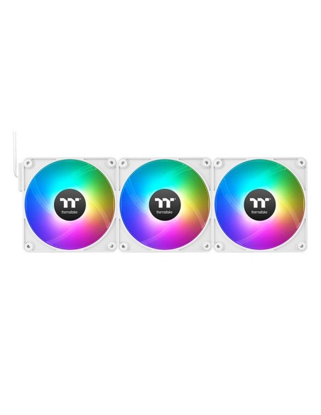 Thermaltake CL-F191-PL14SW-A sistema de refrigeración para ordenador Carcasa del ordenador Ventilador 14 cm Blanco 3 pieza(s)