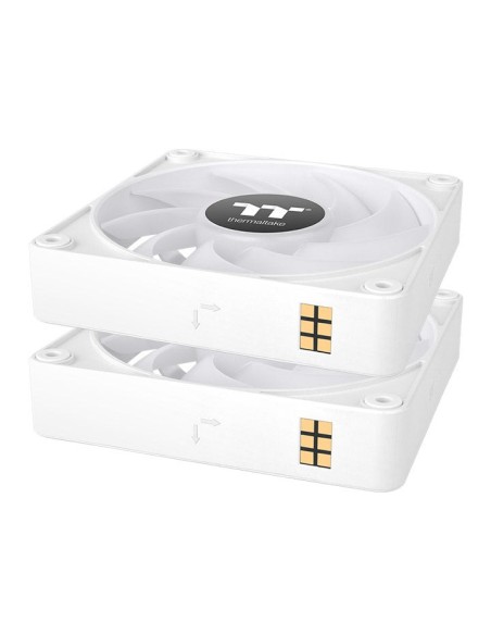 Thermaltake CL-F191-PL14SW-A sistema de refrigeración para ordenador Carcasa del ordenador Ventilador 14 cm Blanco 3 pieza(s)
