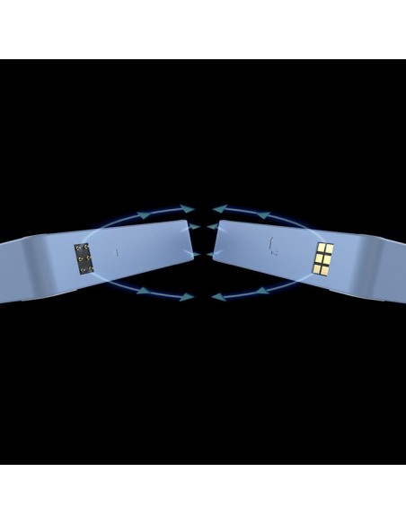 Thermaltake CL-F198-PL12BU-A sistema de refrigeración para ordenador Carcasa del ordenador Ventilador 12 cm Azul 3 pieza(s)