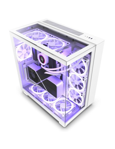 NZXT H9 Elite Midi Tower Blanco