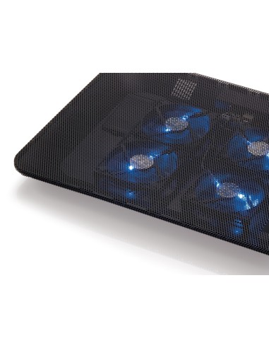 Conceptronic Plataforma de refrigeración de 4 ventiladores para equipos portátiles