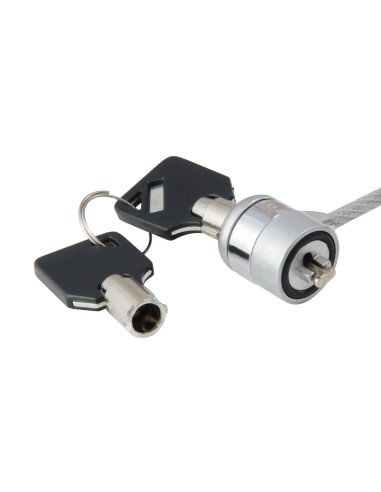 Conceptronic CNBSLOCK15 cable antirrobo Plata 1,5 m