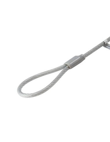 Conceptronic CNBSLOCK15 cable antirrobo Plata 1,5 m