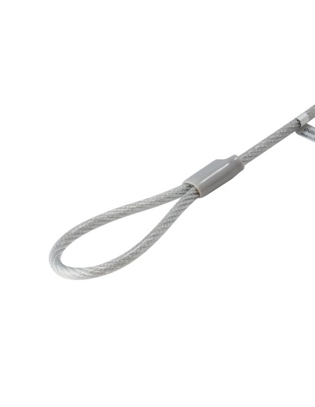 Conceptronic CNBSLOCK15 cable antirrobo Plata 1,5 m