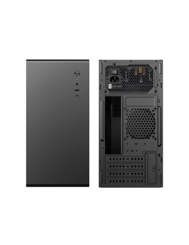 CoolBox CAJA MATX M640C USB-C 3.2 GEN1 FULLMETAL BASIC500GR 500W + 1 VENT. 90MM