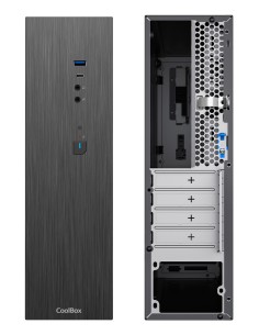 CoolBox CAJA MATX SLIM T370 USB-C 3.2 GEN1 FTE.300TBZ 300W 80+BRONZE 2