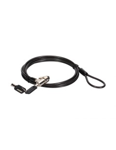 Conceptronic CUSTODIO02BS cable antirrobo Negro 1,8 m