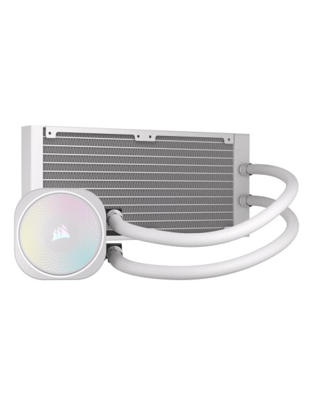 Corsair Nautilus 240 RS ARGB Liquid Procesador Sistema de refrigeración líquida todo en uno Blanco 1 pieza(s)