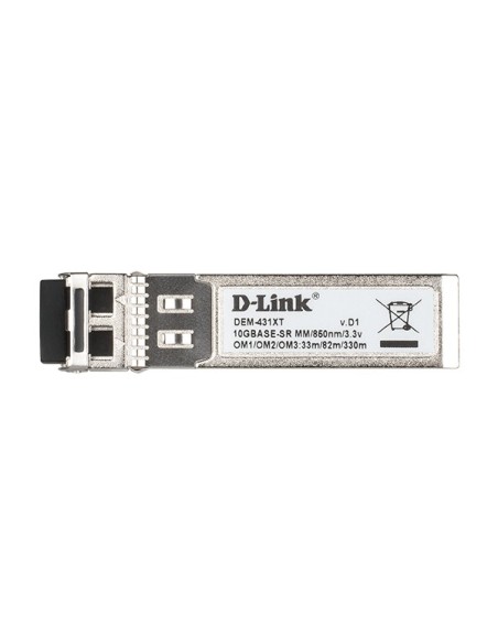 D-Link DEM-431XT red modulo transceptor Fibra óptica 10000 Mbit s SFP+ 850 nm