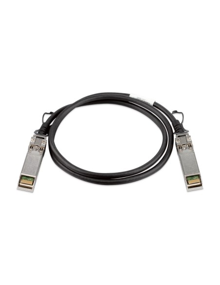 D-Link DEM-CB100S Cable de fibra óptica e InfiniBand 1 m SFP+ Negro