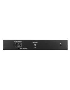 D-Link DGS-1008MP switch No administrado Gigabit Ethernet (10 100 1000) Energía sobre Ethernet (PoE) 1U Negro 2