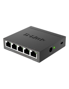 D-Link DGS-105 No administrado L2 Gigabit Ethernet (10 100 1000) Negro 2