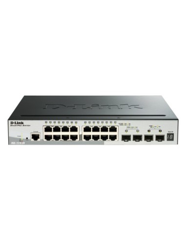 D-Link DGS-1510-52XMP Gestionado L3 Gigabit Ethernet (10 100 1000) Energía sobre Ethernet (PoE) Negro