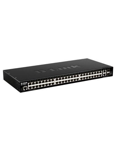 D-Link DGS-1520-52 E switch Gestionado L3 10G Ethernet (100 1000 10000) 1U Negro
