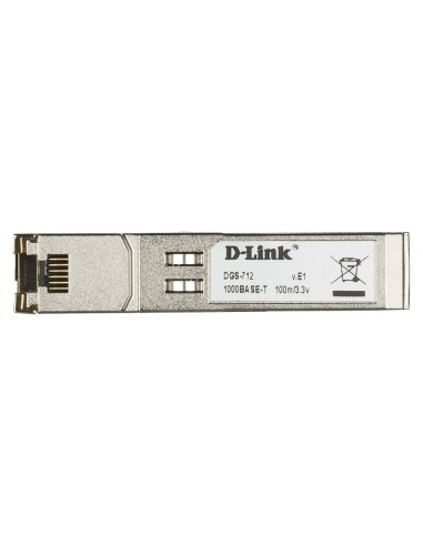 D-Link DGS-712 red modulo transceptor Cobre 1000 Mbit s SFP