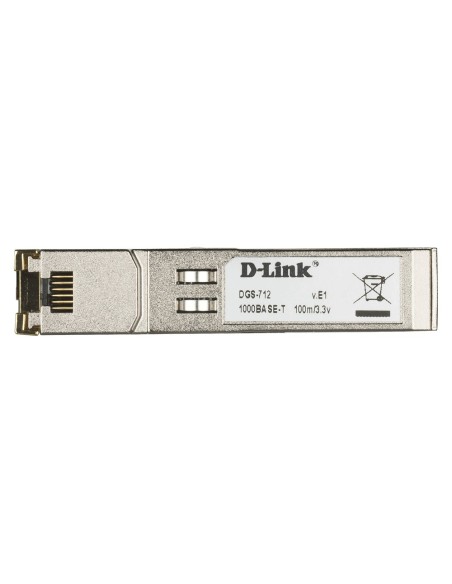 D-Link DGS-712 red modulo transceptor Cobre 1000 Mbit s SFP