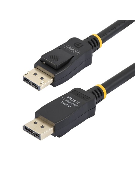 StarTech.com Cable DisplayPort 1.2 4K 60Hz de 2m - Cable DP UHD con Pestillos - con Certificación VESA - Cable para Monitor