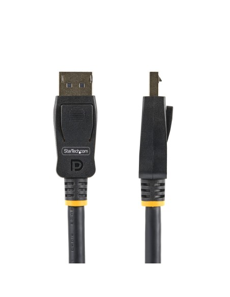 StarTech.com Cable DisplayPort 1.2 4K 60Hz de 2m - Cable DP UHD con Pestillos - con Certificación VESA - Cable para Monitor