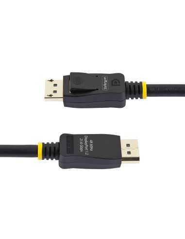 StarTech.com Cable DisplayPort 1.2 4K 60Hz de 2m - Cable DP UHD con Pestillos - con Certificación VESA - Cable para Monitor