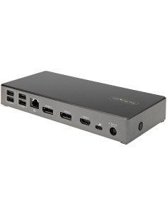 StarTech.com Dock USB-C - Docking Station USB Tipo C para 3 Monitores de 4K - con 100W de Entrega de Alimentación PD - Modo Alt 2