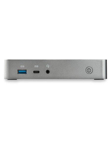 StarTech.com Docking Station USB-C - Replicador de Puertos USB Tipo C de 2 Puertos HDMI para Dos Monitores - Entrega de