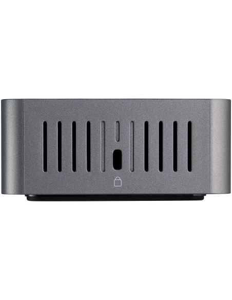 StarTech.com Docking Station USB-C y USB-A 10Gb - Replicador de Puertos Híbrido Universal para 3 Monitores DisplayPort y HDMI