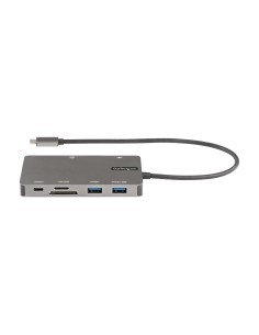 StarTech.com Adaptador Multipuertos USB C - Docking Station de Viajes HDMI 4K 30Hz o VGA - Hub Ladrón USB 3.0 de 5Gbps (USB-A   2