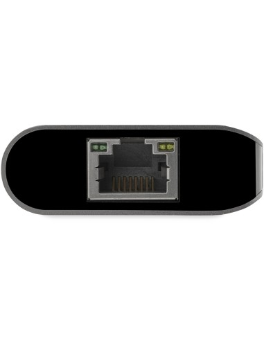 StarTech.com Adaptador Multipuertos USB-C - Docking Station Portátil USB Tipo C a HDMI de 4K - Hub Ladrón USB 3.0 de 2 Puertos