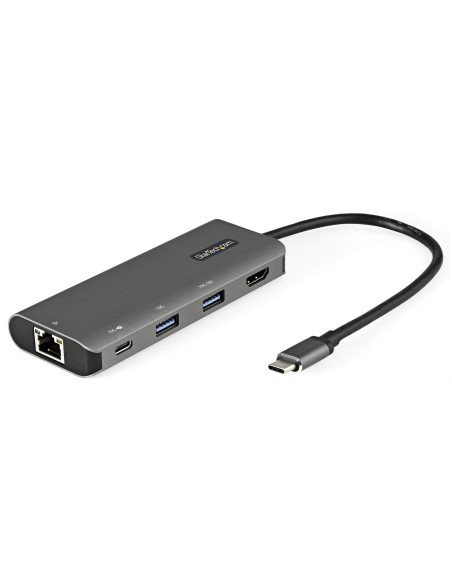 StarTech.com Adaptador Multipuertos USB C - Mini Docking Station USB Tipo C con HDMI de 4K 30Hz - con PD de 100W - con Hub