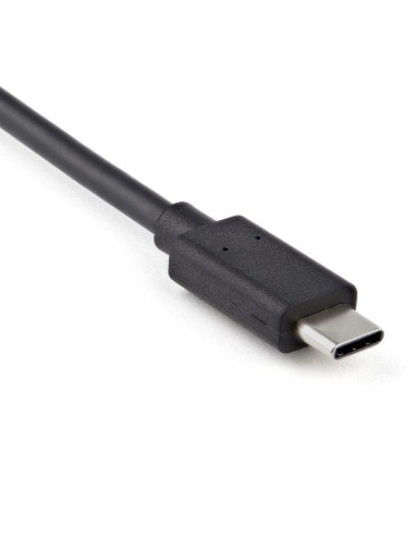 StarTech.com Adaptador Multipuertos USB-C - Docking Station USB Tipo C - HDMI o VGA - con Cable de 29cm - con Puertos USB A y