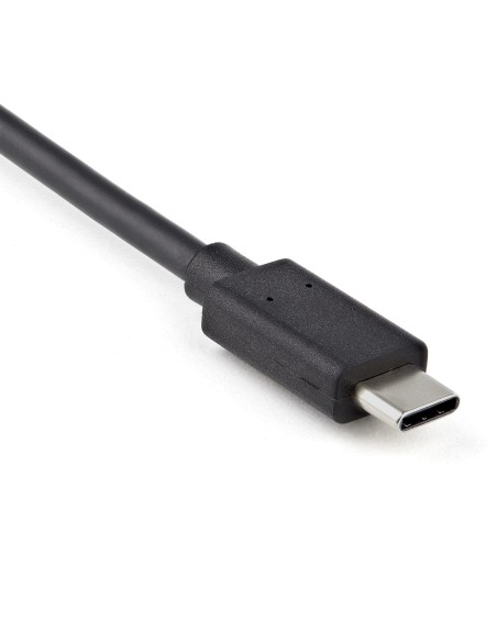 StarTech.com Adaptador Multipuertos USB-C - Docking Station USB Tipo C - HDMI o VGA - con Cable de 29cm - con Puertos USB A y